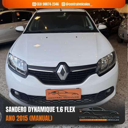 RENAULT SANDERO 1.6 DYNAMIQUE 8V FLEX 4P MANUAL